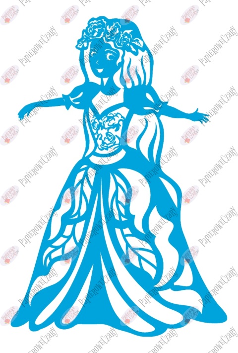 Pani Wiosna 5 Dekoracje z papieru