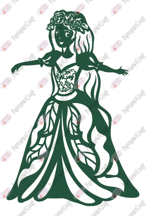 Pani Wiosna 5 Dekoracje z papieru