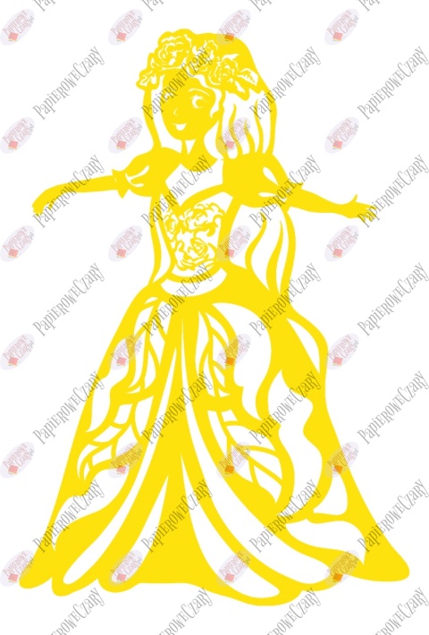 Pani Wiosna 5 Dekoracje z papieru