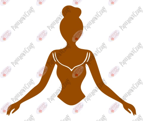 Pani Wiosna 2 Dekoracje z papieru