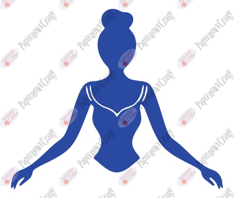 Pani Wiosna 2 Dekoracje z papieru