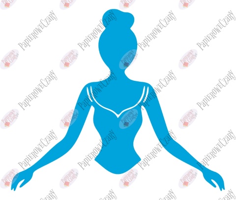 Pani Wiosna 2 Dekoracje z papieru