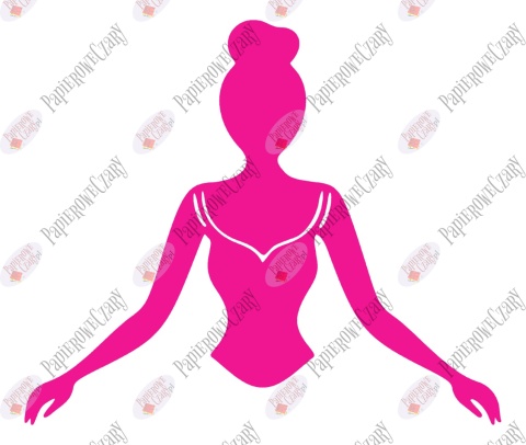 Pani Wiosna 2 Dekoracje z papieru