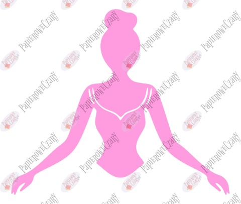 Pani Wiosna 2 Dekoracje z papieru