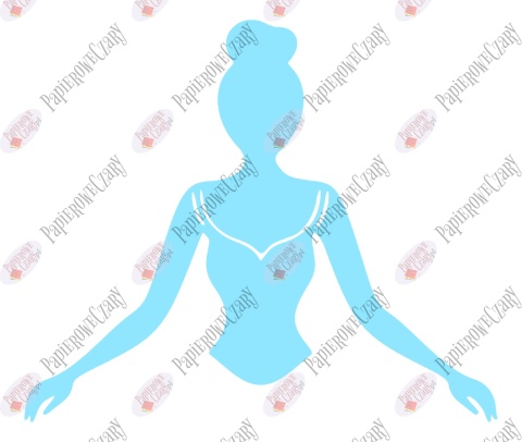 Pani Wiosna 2 Dekoracje z papieru