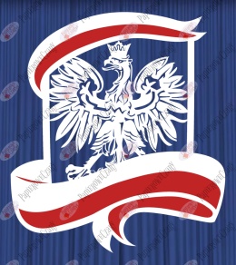 Proporzec Godło Dekoracje z papieru