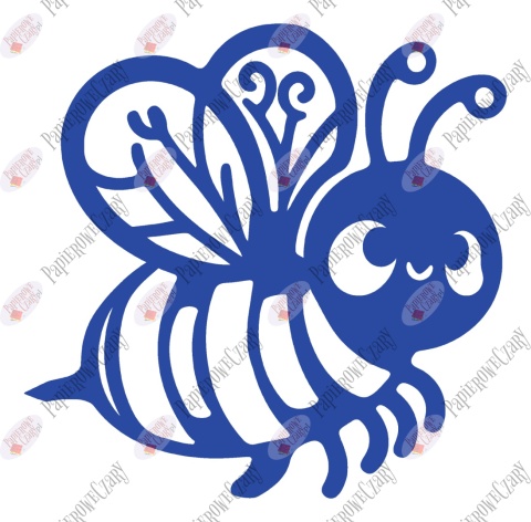 Pszczoła 9 Dekoracje z papieru