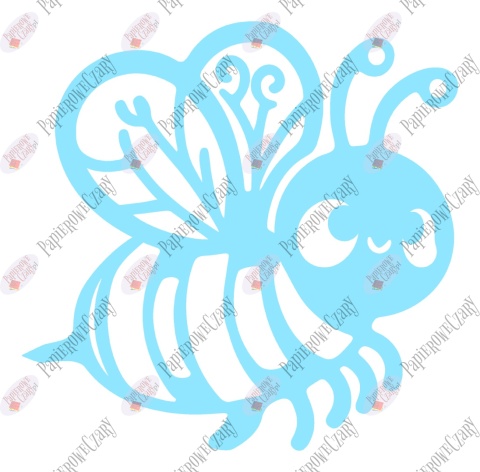 Pszczoła 9 Dekoracje z papieru