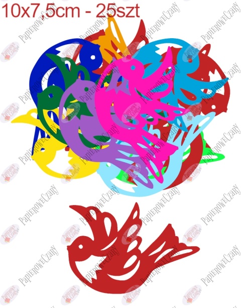 Ptaszek 1 Pakiet Dekoracje z papieru