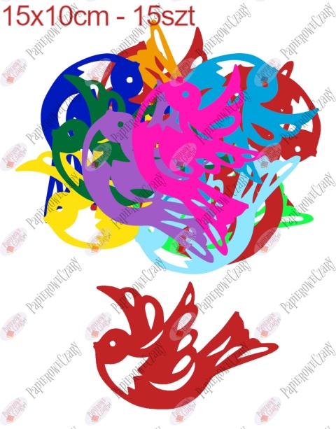 Ptaszek 1 Pakiet Dekoracje z papieru