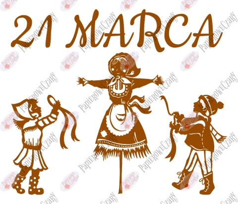 Zestaw 28 - 21 Marca - Dekoracje z papieru