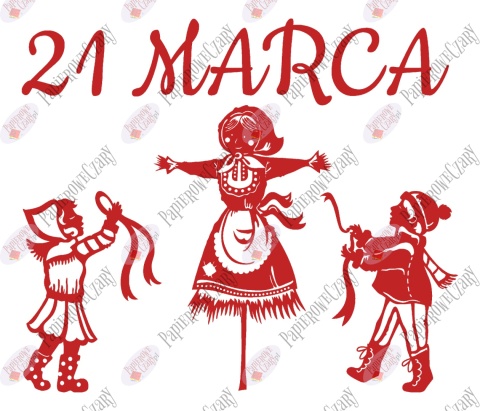 Zestaw 28 - 21 Marca - Dekoracje z papieru