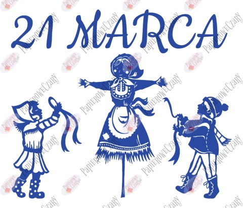 Zestaw 28 - 21 Marca - Dekoracje z papieru