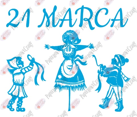 Zestaw 28 - 21 Marca - Dekoracje z papieru