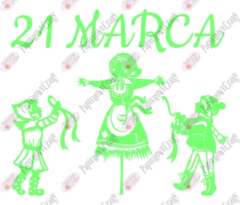 Zestaw 28 - 21 Marca - Dekoracje z papieru