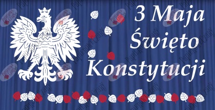 Zestaw 94/3 Godło 3 Maja Dekoracje z papieru