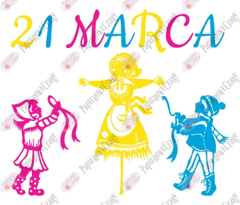 Zestaw 28 kolory - 21 Marca - Dekoracje z papieru