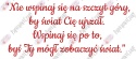 Napis "Nie wspinaj się na szczyt góry..." Dekoracje z papieru