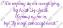 Napis "Nie wspinaj się na szczyt góry..." Dekoracje z papieru