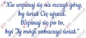Napis "Nie wspinaj się na szczyt góry..." Dekoracje z papieru