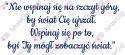 Napis "Nie wspinaj się na szczyt góry..." Dekoracje z papieru