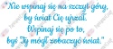 Napis "Nie wspinaj się na szczyt góry..." Dekoracje z papieru