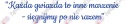 Napis "Każda gwiazda to inne marzenie..." Dekoracje z papieru