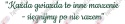 Napis "Każda gwiazda to inne marzenie..." Dekoracje z papieru
