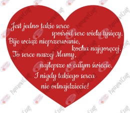 Serce z wierszem 