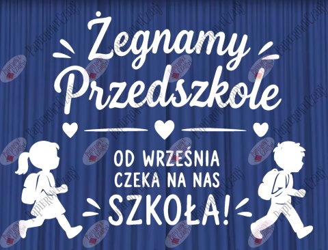 Zestaw 252 Żegnamy Przedszkole Dekoracje z papieru