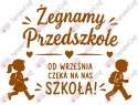Zestaw 252 Żegnamy Przedszkole Dekoracje z papieru
