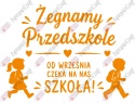 Zestaw 252 Żegnamy Przedszkole Dekoracje z papieru