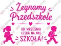 Zestaw 252 Żegnamy Przedszkole Dekoracje z papieru