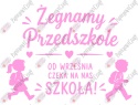 Zestaw 252 Żegnamy Przedszkole Dekoracje z papieru