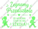 Zestaw 252 Żegnamy Przedszkole Dekoracje z papieru