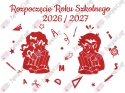 Zestaw 223 Rozpoczęcie Roku Szkolnego Dekoracje z papieru