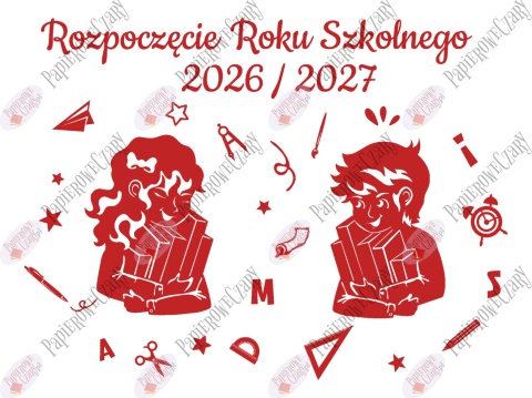 Zestaw 223 Rozpoczęcie Roku Szkolnego Dekoracje z papieru