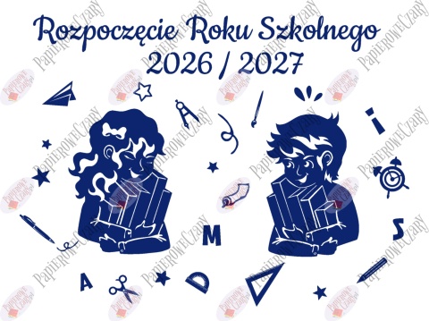 Zestaw 223 Rozpoczęcie Roku Szkolnego Dekoracje z papieru