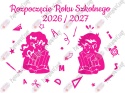 Zestaw 223 Rozpoczęcie Roku Szkolnego Dekoracje z papieru