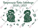 Zestaw 223 Rozpoczęcie Roku Szkolnego Dekoracje z papieru