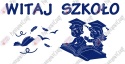 Zestaw 228 Witaj Szkoło Dekoracje z papieru