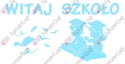 Zestaw 228 Witaj Szkoło Dekoracje z papieru
