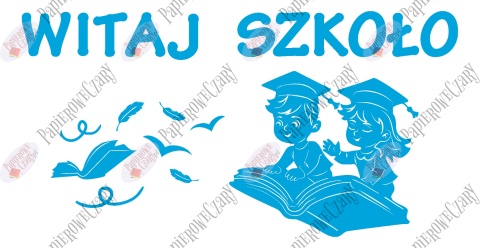 Zestaw 228 Witaj Szkoło Dekoracje z papieru