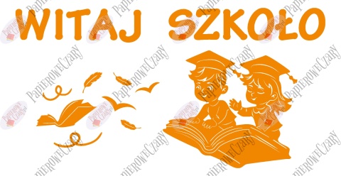 Zestaw 228 Witaj Szkoło Dekoracje z papieru