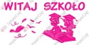 Zestaw 228 Witaj Szkoło Dekoracje z papieru