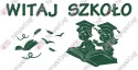 Zestaw 228 Witaj Szkoło Dekoracje z papieru