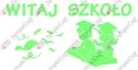 Zestaw 228 Witaj Szkoło Dekoracje z papieru