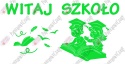 Zestaw 228 Witaj Szkoło Dekoracje z papieru