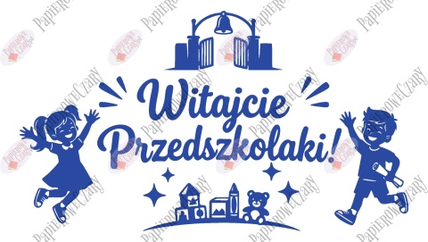 Zestaw 232 Witajcie Przedszkolaki Dekoracje z papieru
