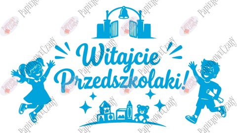 Zestaw 232 Witajcie Przedszkolaki Dekoracje z papieru